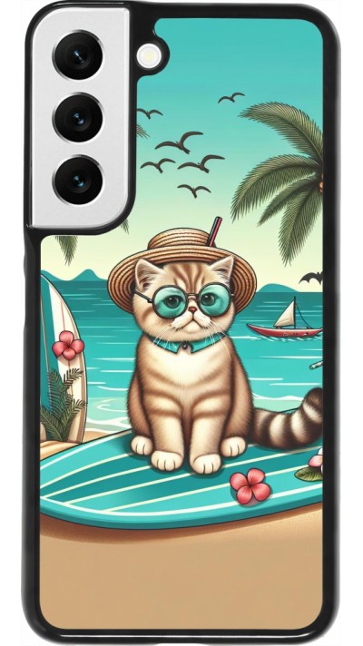 Samsung Galaxy S22 Case Hülle - Chat Surf Stil