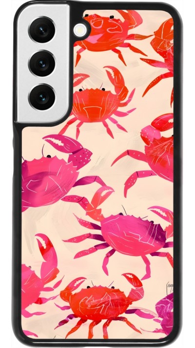 Coque Samsung Galaxy S22 - Crabs Paint