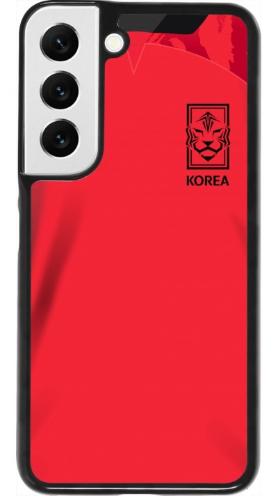 Samsung Galaxy S22 Case Hülle - Südkorea 2022 personalisierbares Fussballtrikot