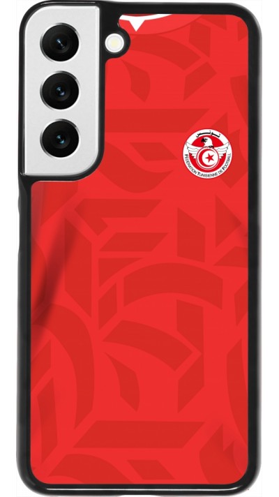 Samsung Galaxy S22 Case Hülle - Tunesien 2022 personalisierbares Fussballtrikot