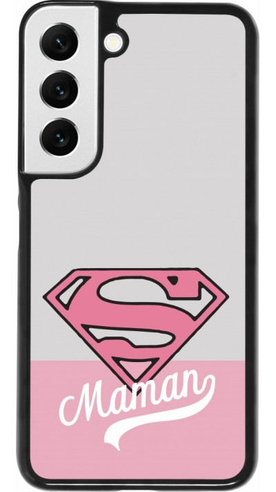 Coque Samsung Galaxy S22 - Mom 2024 Super hero maman