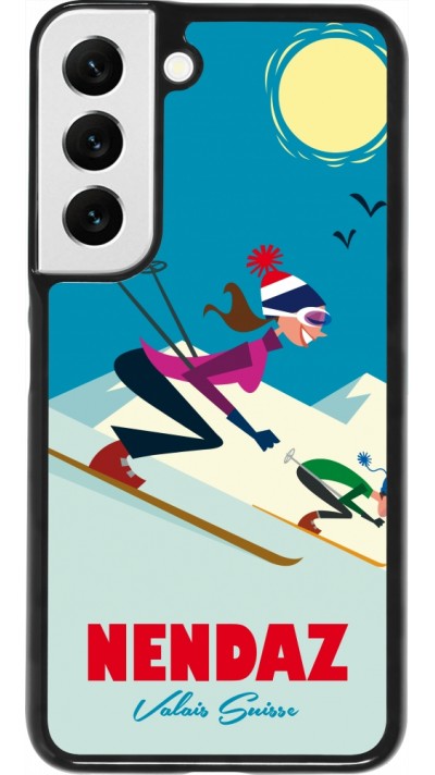 Coque Samsung Galaxy S22 - Nendaz Ski Downhill
