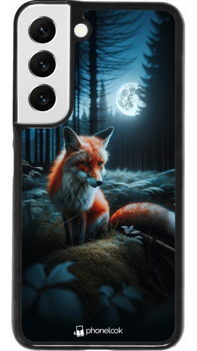 Samsung Galaxy S22 Case Hülle - Fuchs Mond Wald