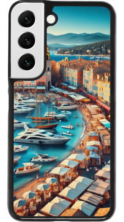 Samsung Galaxy S22 Case Hülle - Saint-Tropez Strand