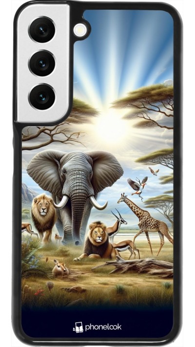 Samsung Galaxy S22 Case Hülle - Afrikanisches Wildleben