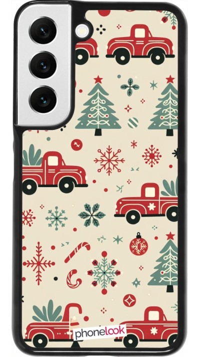 Coque Samsung Galaxy S22 - Noël 2024 Camion Sapin