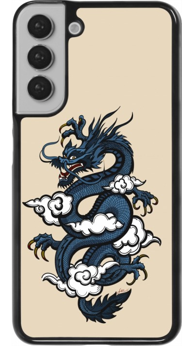 Samsung Galaxy S22+ Case Hülle - Blue Dragon Tattoo