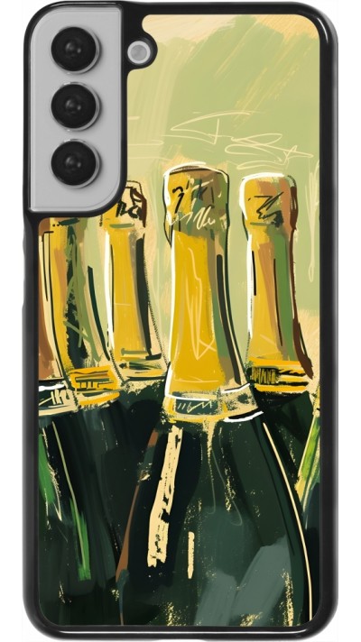 Samsung Galaxy S22+ Case Hülle - Champagne Malerei