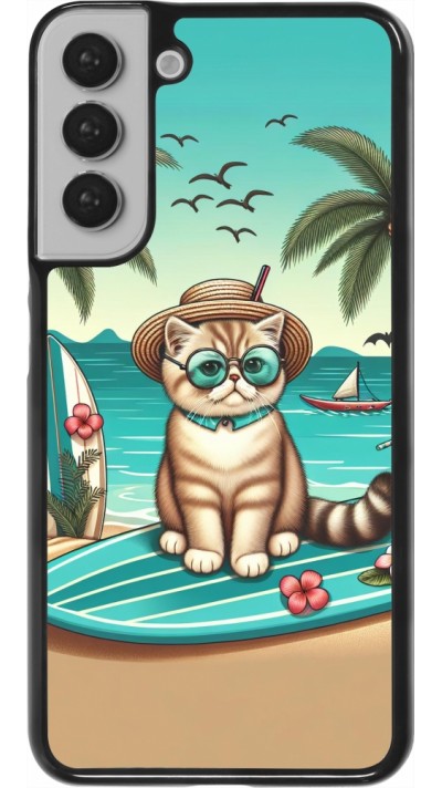 Samsung Galaxy S22+ Case Hülle - Chat Surf Stil