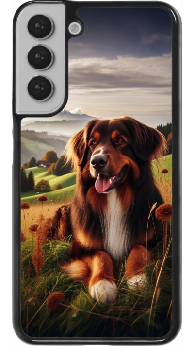 Samsung Galaxy S22+ Case Hülle - Hund Land Schweiz