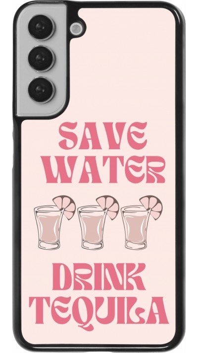 Samsung Galaxy S22+ Case Hülle - Cocktail Save Water Drink Tequila