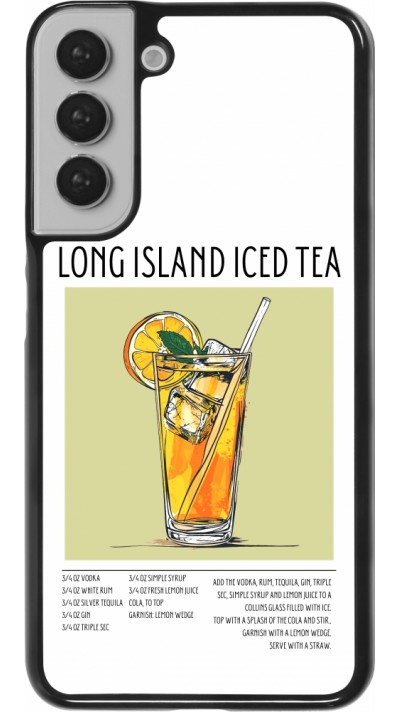 Samsung Galaxy S22+ Case Hülle - Cocktail Rezept Long Island Ice Tea