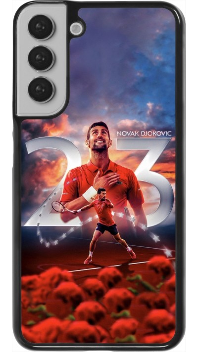 Samsung Galaxy S22+ Case Hülle - Djokovic 23 Grand Slam