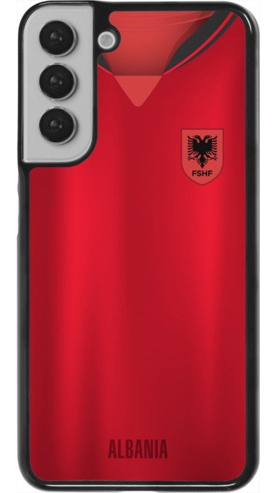Coque Samsung Galaxy S22+ - Maillot de football Albanie personnalisable