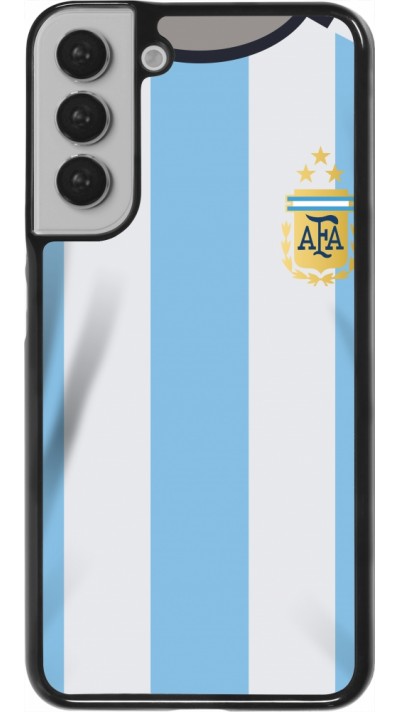 Samsung Galaxy S22+ Case Hülle - Argentinien 2022 personalisierbares Fussballtrikot