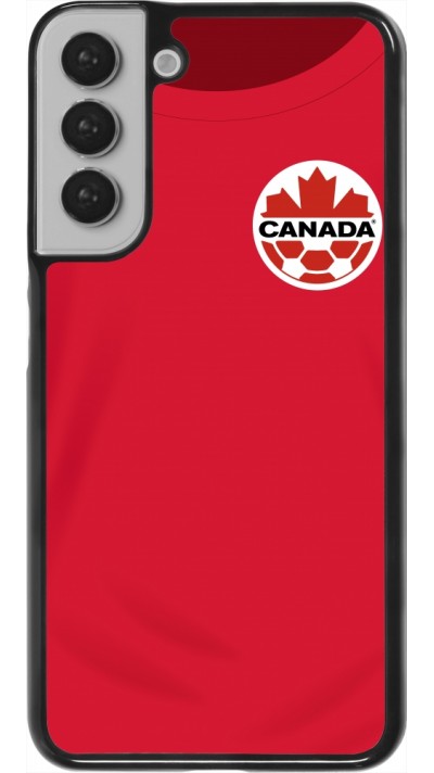 Samsung Galaxy S22+ Case Hülle - Kanada 2022 personalisierbares Fussballtrikot