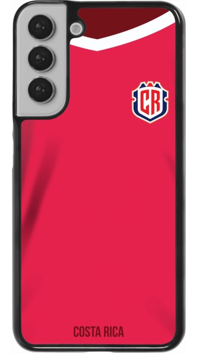 Samsung Galaxy S22+ Case Hülle - Costa Rica 2022 personalisierbares Fussballtrikot