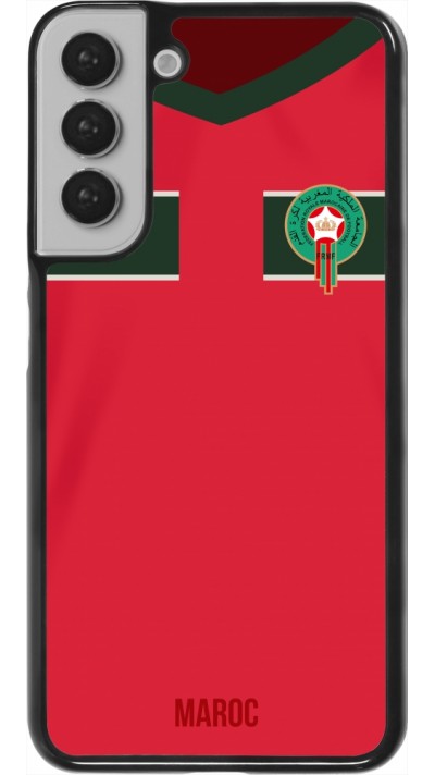 Samsung Galaxy S22+ Case Hülle - Marokko 2022 personalisierbares Fussballtrikot