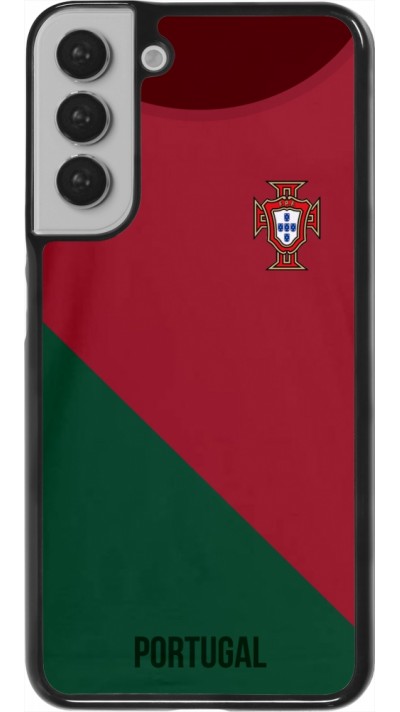 Samsung Galaxy S22+ Case Hülle - Fussballtrikot Portugal2022