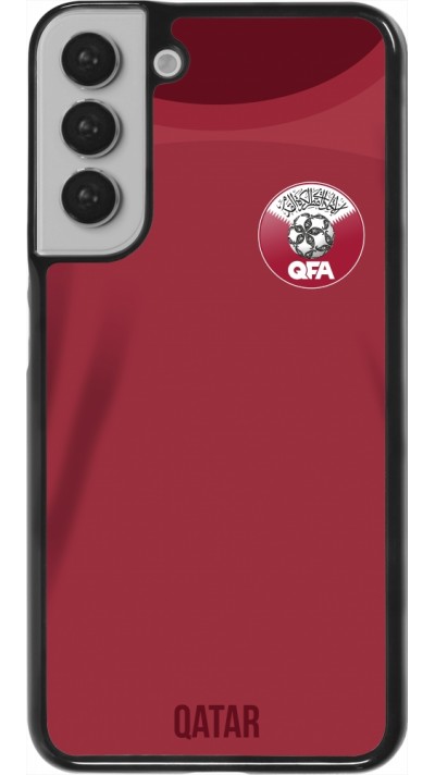 Samsung Galaxy S22+ Case Hülle - Katar 2022 personalisierbares Fussballtrikot