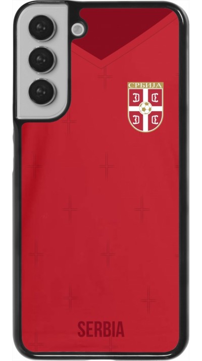 Samsung Galaxy S22+ Case Hülle - Serbien 2022 personalisierbares Fussballtrikot