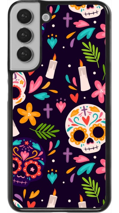 Samsung Galaxy S22+ Case Hülle - Halloween 2023 mexican style