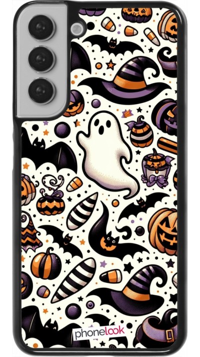 Samsung Galaxy S22+ Case Hülle - Halloween 2024 Niedliches Muster