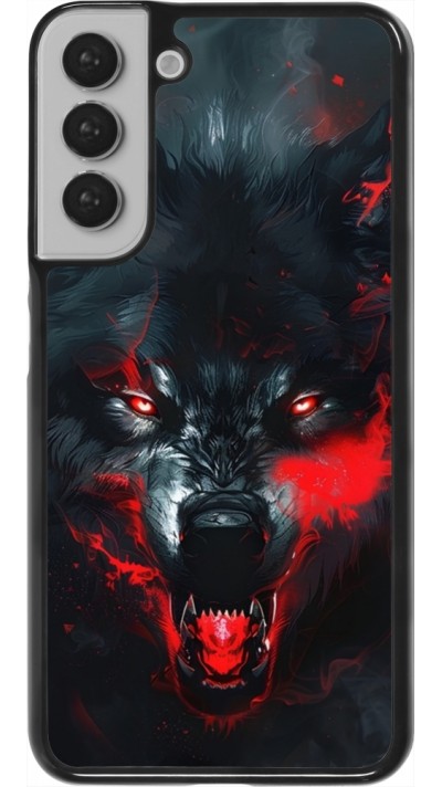 Samsung Galaxy S22+ Case Hülle - Halloween 2024 mad werewolf