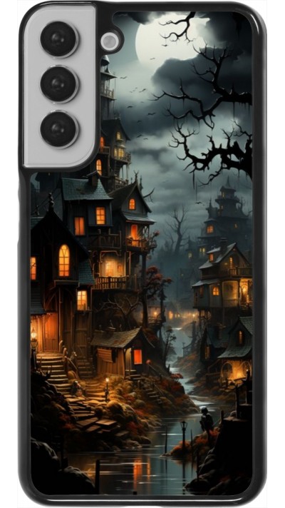 Samsung Galaxy S22+ Case Hülle - Halloween 2024 scary town