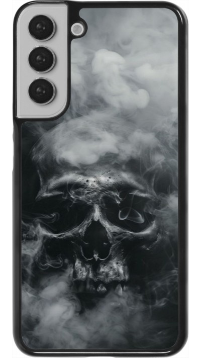 Samsung Galaxy S22+ Case Hülle - Halloween 2024 smoky skull