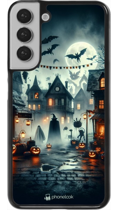 Samsung Galaxy S22+ Case Hülle - Halloween Spukstadt