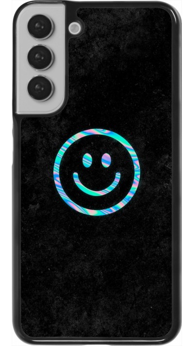 Samsung Galaxy S22+ Case Hülle - Happy smiley irisirt