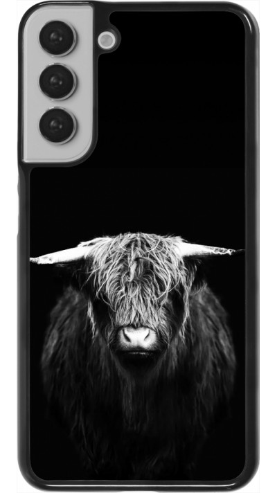 Samsung Galaxy S22+ Case Hülle - Highland calf black