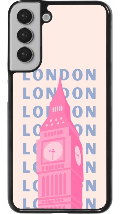 Samsung Galaxy S22+ Case Hülle - London Pink Print