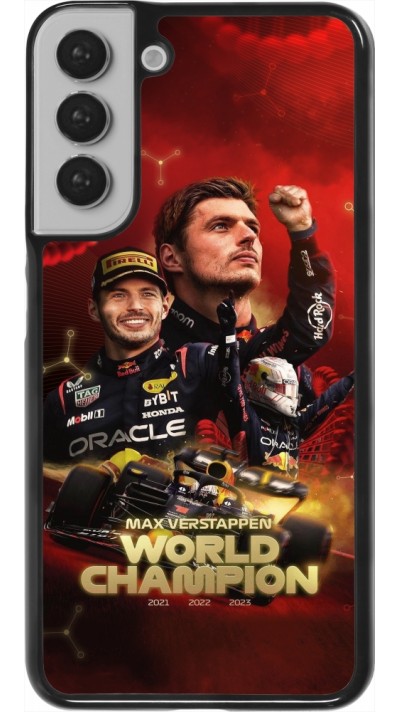 Samsung Galaxy S22+ Case Hülle - Max Verstappen Champion 2023