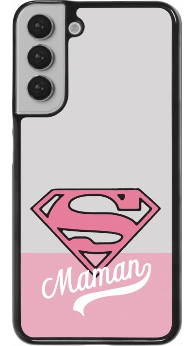 Samsung Galaxy S22+ Case Hülle - Mom 2024 Super hero maman