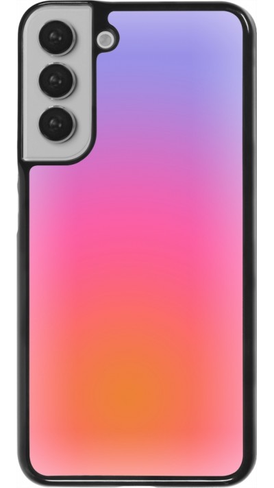 Samsung Galaxy S22+ Case Hülle - Orange Pink Blue Gradient