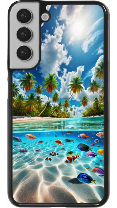 Samsung Galaxy S22+ Case Hülle - Strandparadies