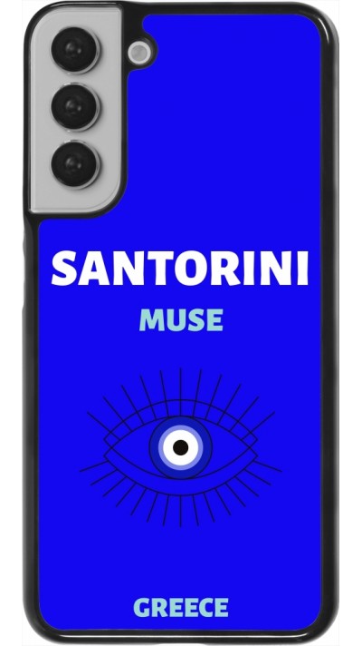 Samsung Galaxy S22+ Case Hülle - Pop Summer Destination Santorini