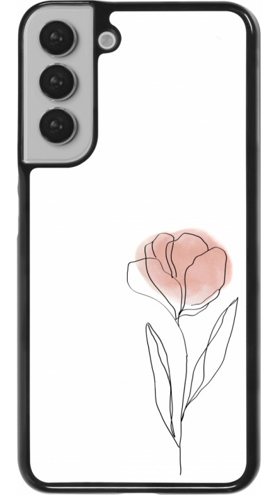 Samsung Galaxy S22+ Case Hülle - Spring 23 minimalist flower