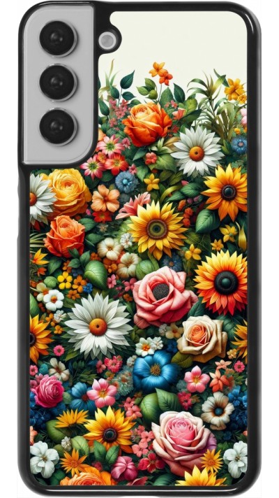 Samsung Galaxy S22+ Case Hülle - Sommer Blumenmuster