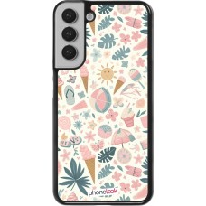 Samsung Galaxy S22+ Case Hülle - Sommer Pink Muster