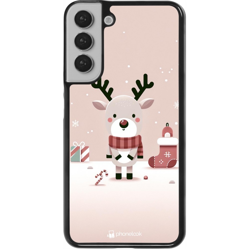 Samsung Galaxy S22+ Case Hülle - Weihnachten 2023 Choupinette Rentier