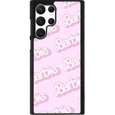 Samsung Galaxy S22 Ultra Case Hülle - Barbie light pink pattern