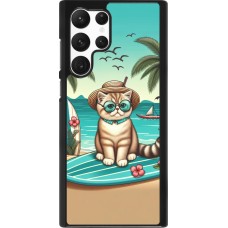 Samsung Galaxy S22 Ultra Case Hülle - Chat Surf Stil