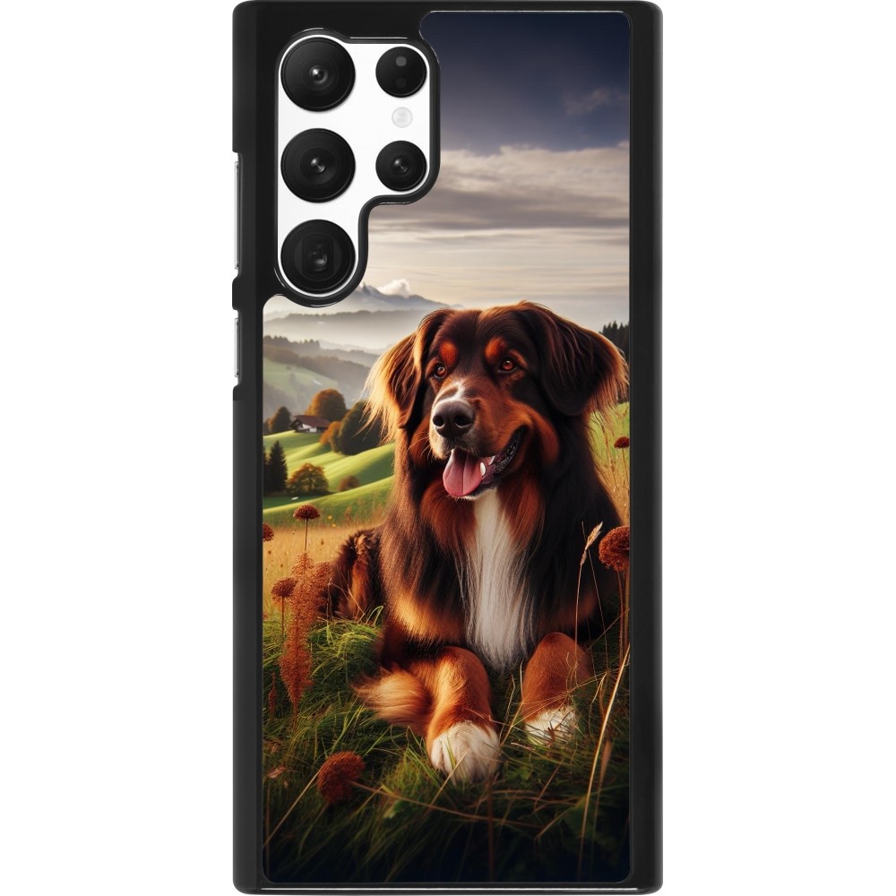 Samsung Galaxy S22 Ultra Case Hülle - Hund Land Schweiz