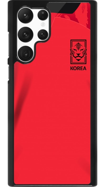 Samsung Galaxy S22 Ultra Case Hülle - Südkorea 2022 personalisierbares Fussballtrikot