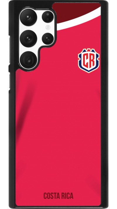 Samsung Galaxy S22 Ultra Case Hülle - Costa Rica 2022 personalisierbares Fussballtrikot