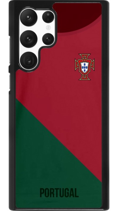 Samsung Galaxy S22 Ultra Case Hülle - Fussballtrikot Portugal2022