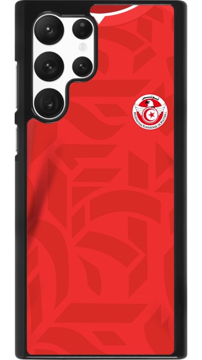 Samsung Galaxy S22 Ultra Case Hülle - Tunesien 2022 personalisierbares Fussballtrikot